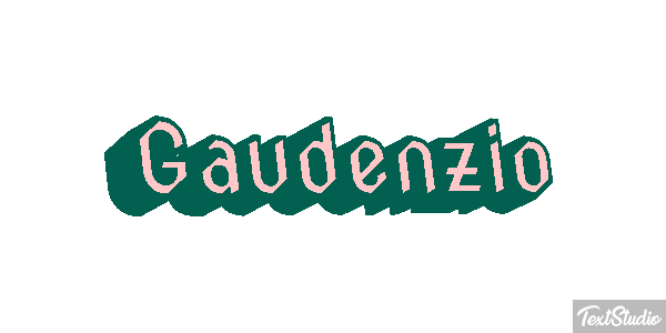 Gaudenzio Efeito do texto