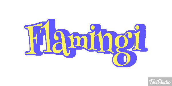 Flamingi Text effect