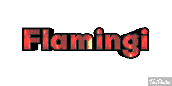 Flamingi Text effect