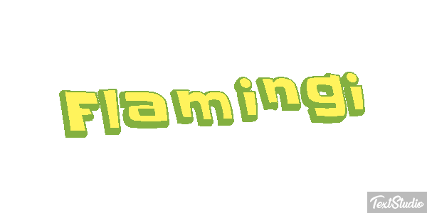 Flamingi Text effect