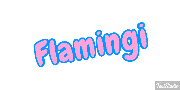 Flamingi Text effect