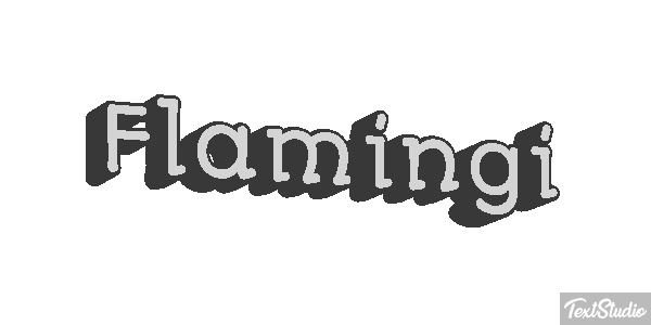 Flamingi Text effect