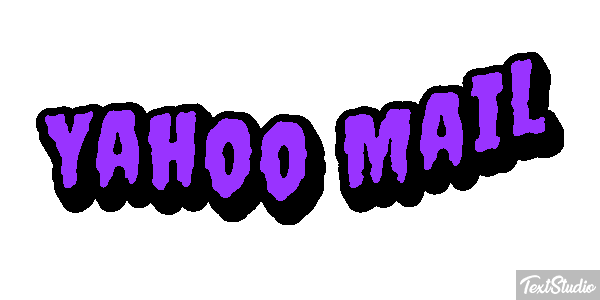 Yahoo Mail Text effect