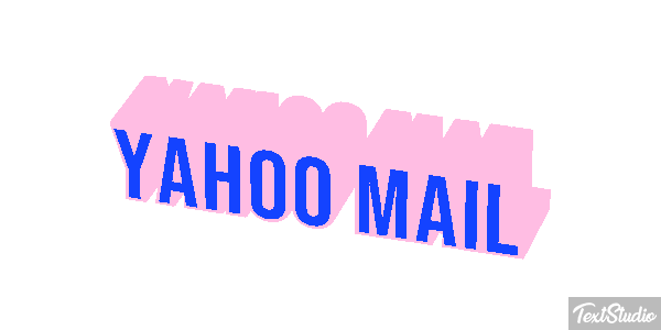 Yahoo Mail Text effect
