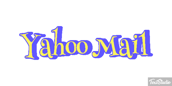 Yahoo Mail Text effect