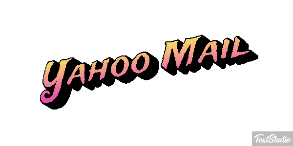 Yahoo Mail Text effect