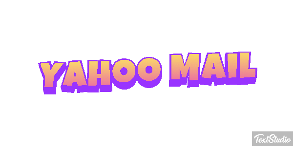 Yahoo Mail Text effect