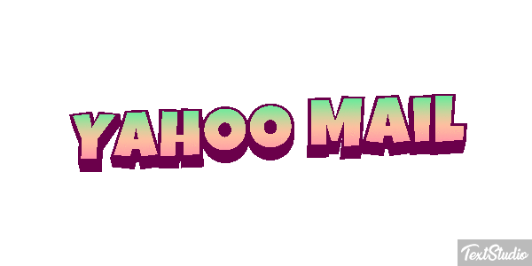 Yahoo Mail Text effect
