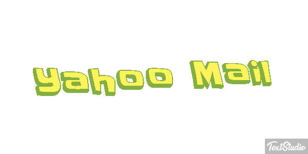 Yahoo Mail Text effect