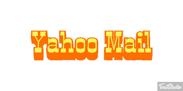 Yahoo Mail Text effect