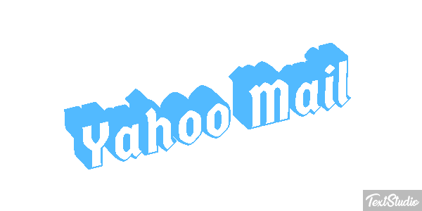 Yahoo Mail Text effect