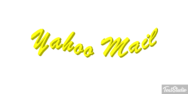 Yahoo Mail Text effect