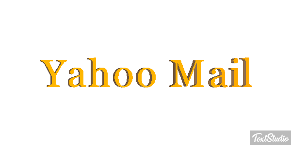 Yahoo Mail Text effect