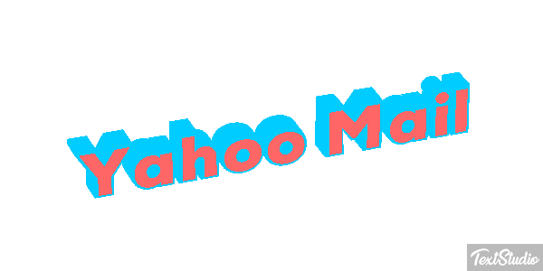 Yahoo Mail Text effect