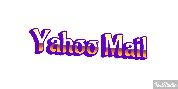 Yahoo Mail Text effect
