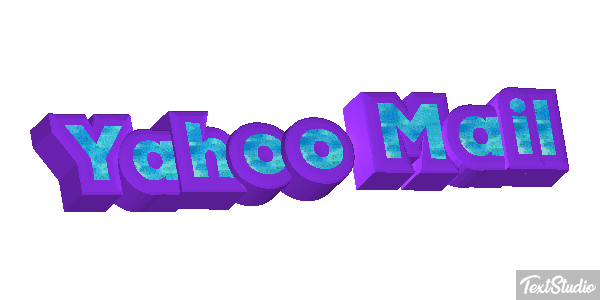 Yahoo Mail Text effect
