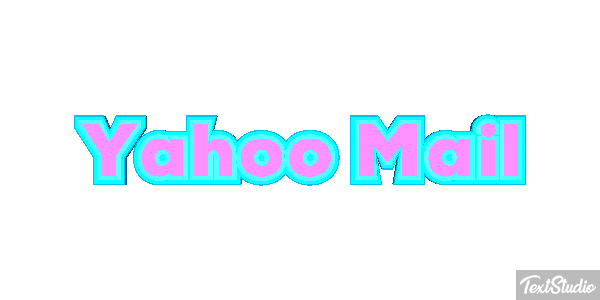 Yahoo Mail Text effect