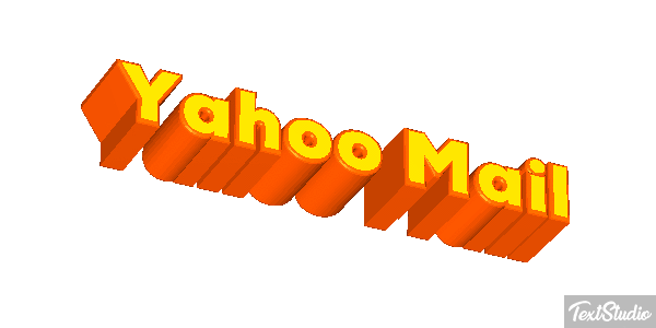 Yahoo Mail Text effect