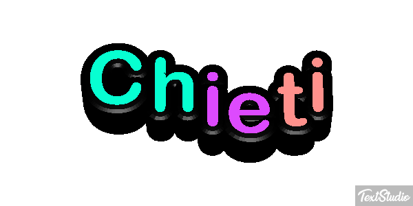Chieti Text effect