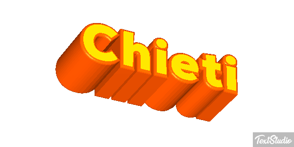 Chieti Text effect