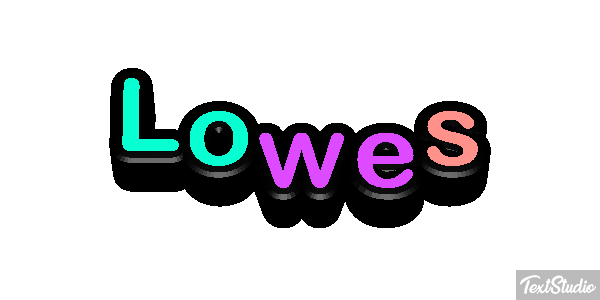 Lowes Tekst effect