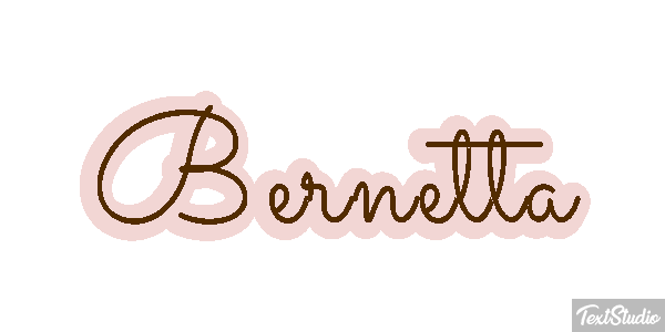 Bernetta Efeito do texto