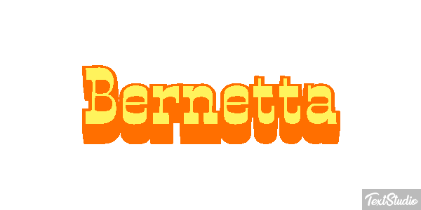 Bernetta Efeito do texto