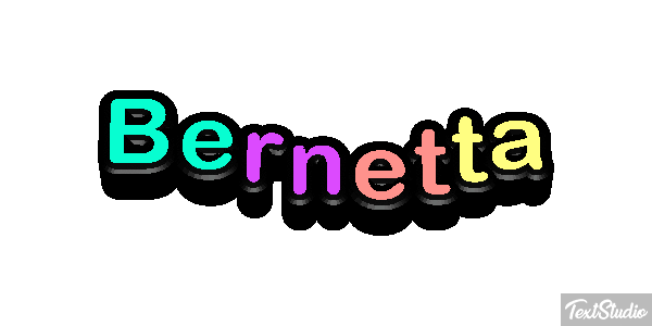 Bernetta Efeito do texto