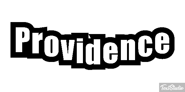 Providence Tekst effect