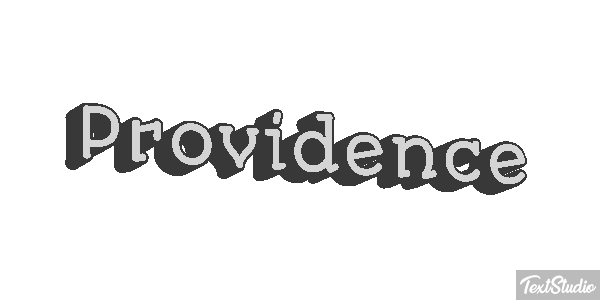 Providence Tekst effect