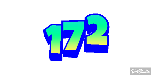 172 Tekst effect