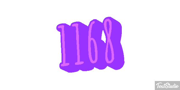 1168 Text effect