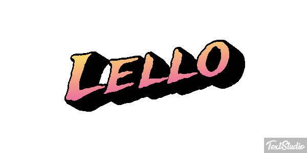 Lello テキスト効果