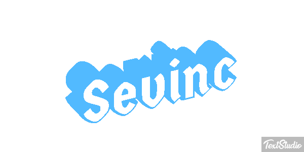 Sevinç Tekst effect
