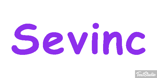 Sevinç Tekst effect