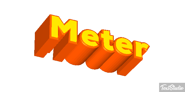 Meter Metin efekti
