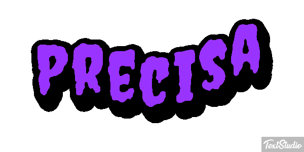 Precisa Efeito do texto
