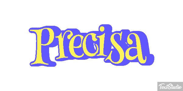 Precisa Efeito do texto