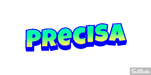 Precisa Efeito do texto