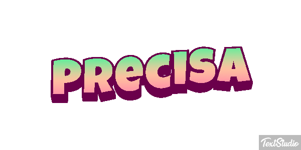Precisa Efeito do texto