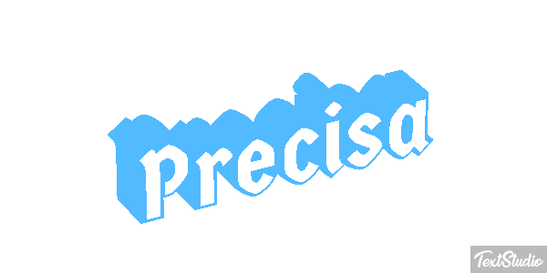 Precisa Efeito do texto