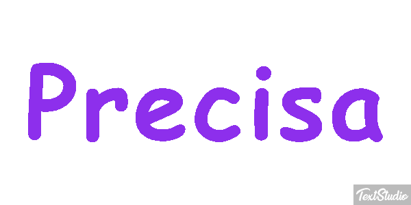 Precisa Efeito do texto
