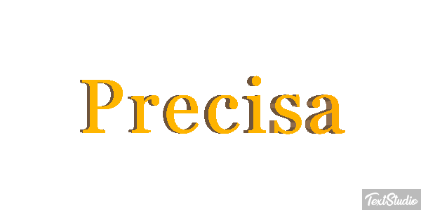 Precisa Efeito do texto