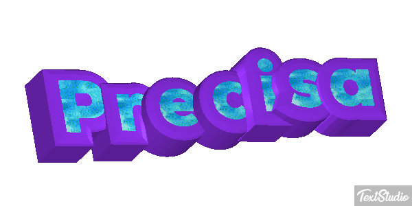 Precisa Efeito do texto