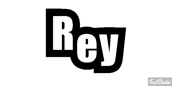 Rey Effetto testo