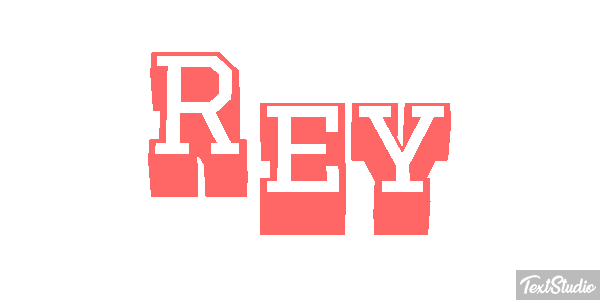 Rey Effetto testo
