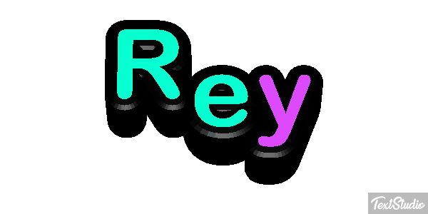 Rey Effetto testo