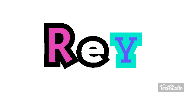 Rey Effetto testo