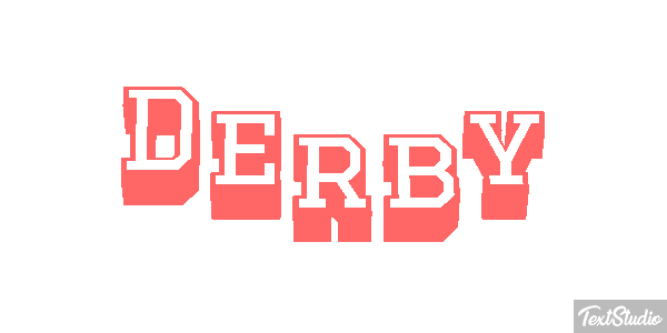 Derby Texteffekt