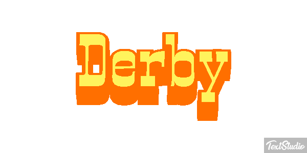 Derby Texteffekt